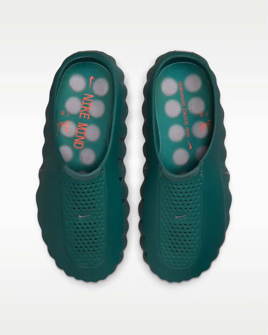 Nike Mind 001 Mineral Slate — vue dessus upper premium