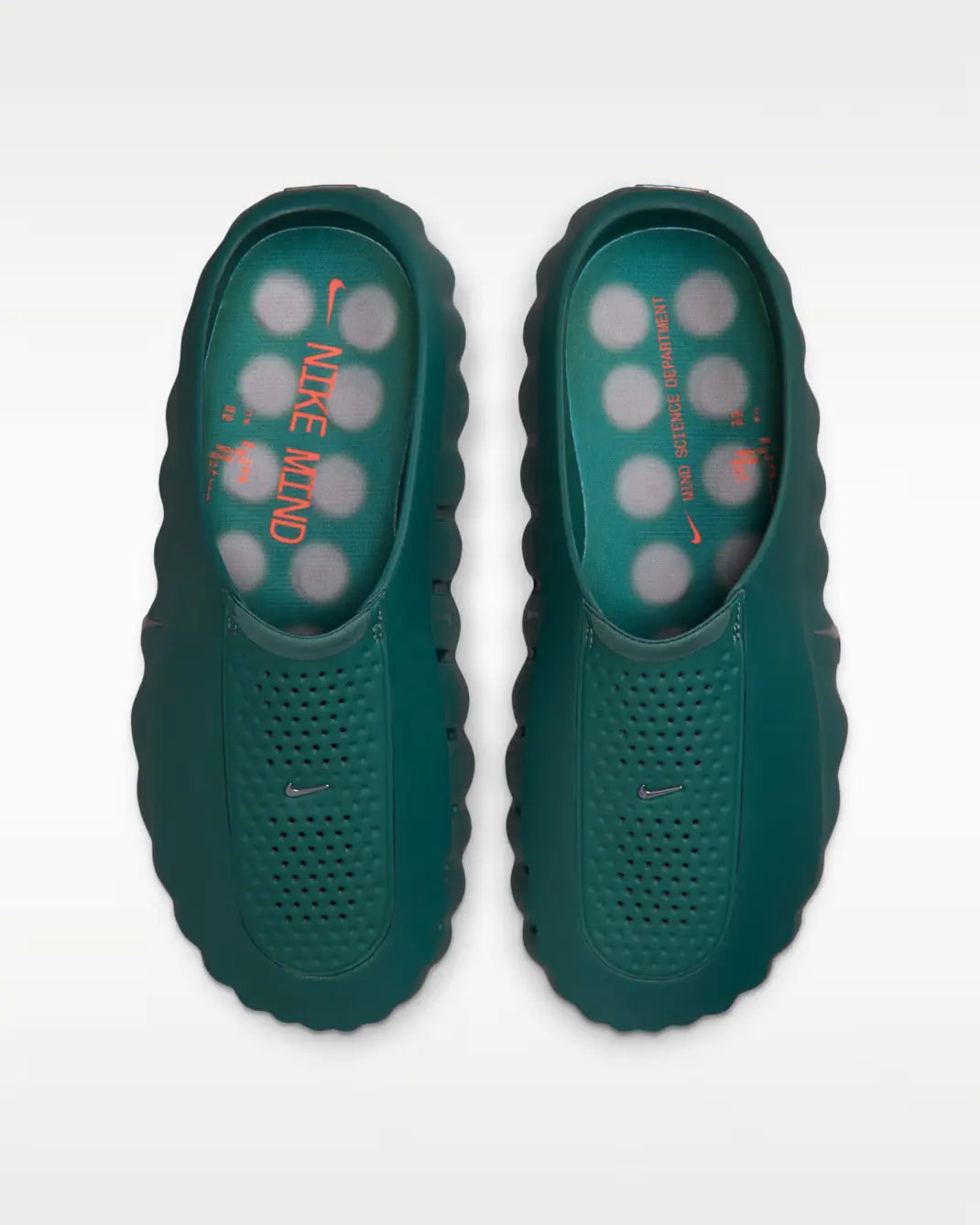 Nike Mind 001 Mineral Slate — vue dessus upper premium