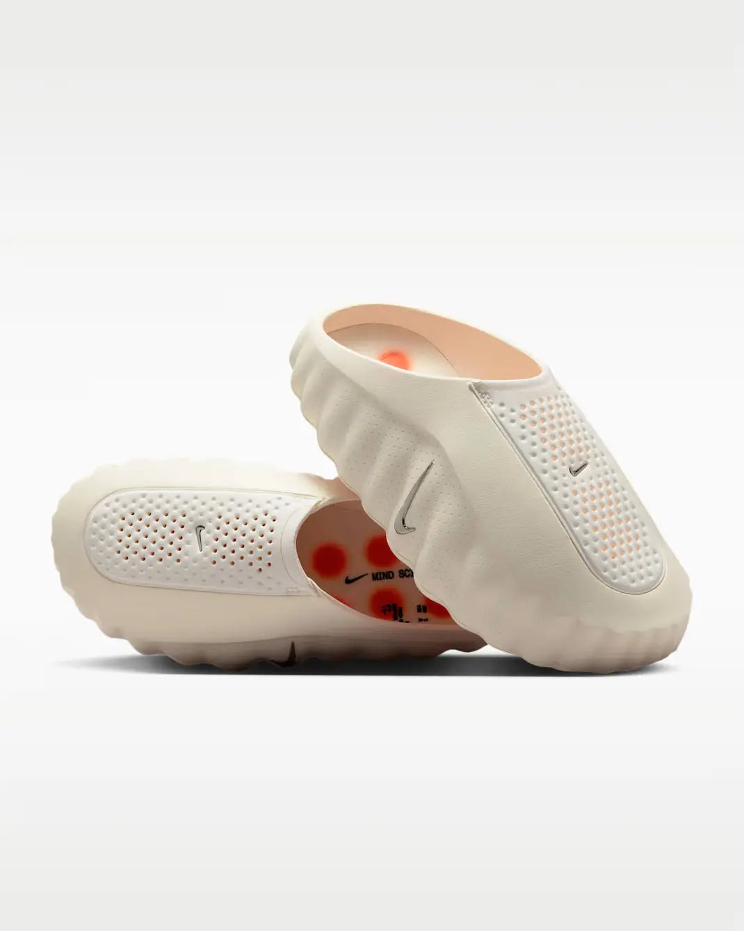Nike Mind 001 Light Bone — sneaker beige ivoire naturel vue face