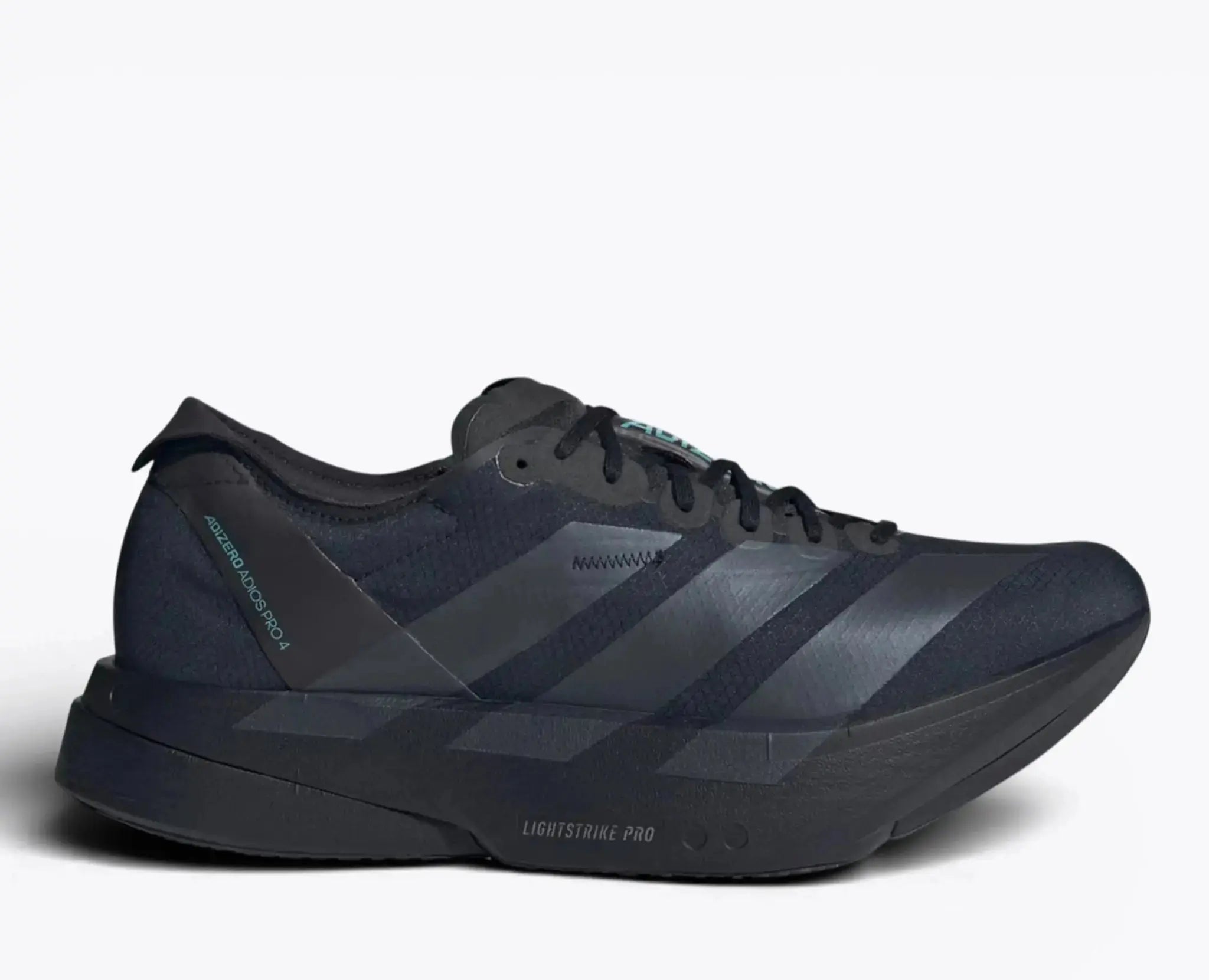 Adidas Adizero Adios Pro 4 Core Black Teal running shoe