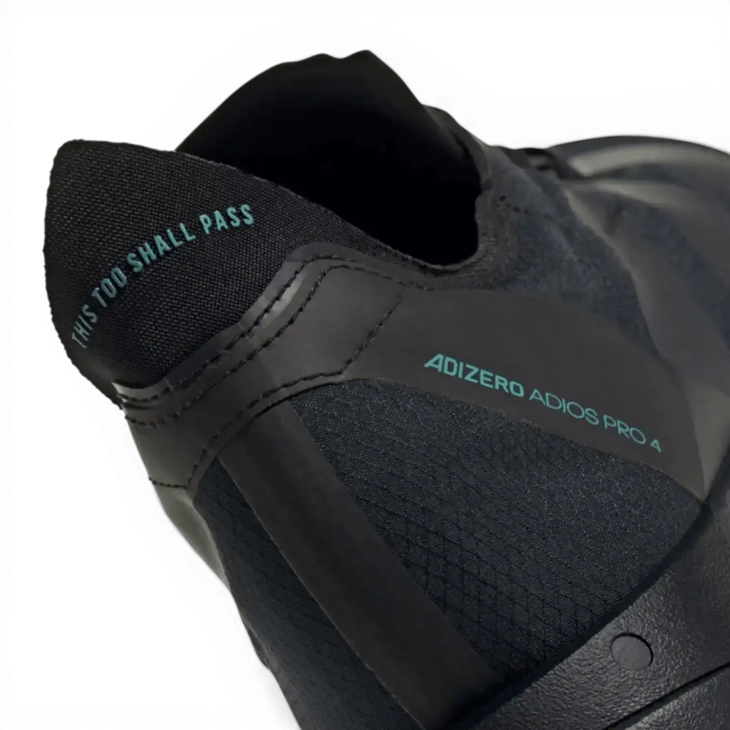 Adidas Adizero Adios Pro 4 Core Black Teal Adidas