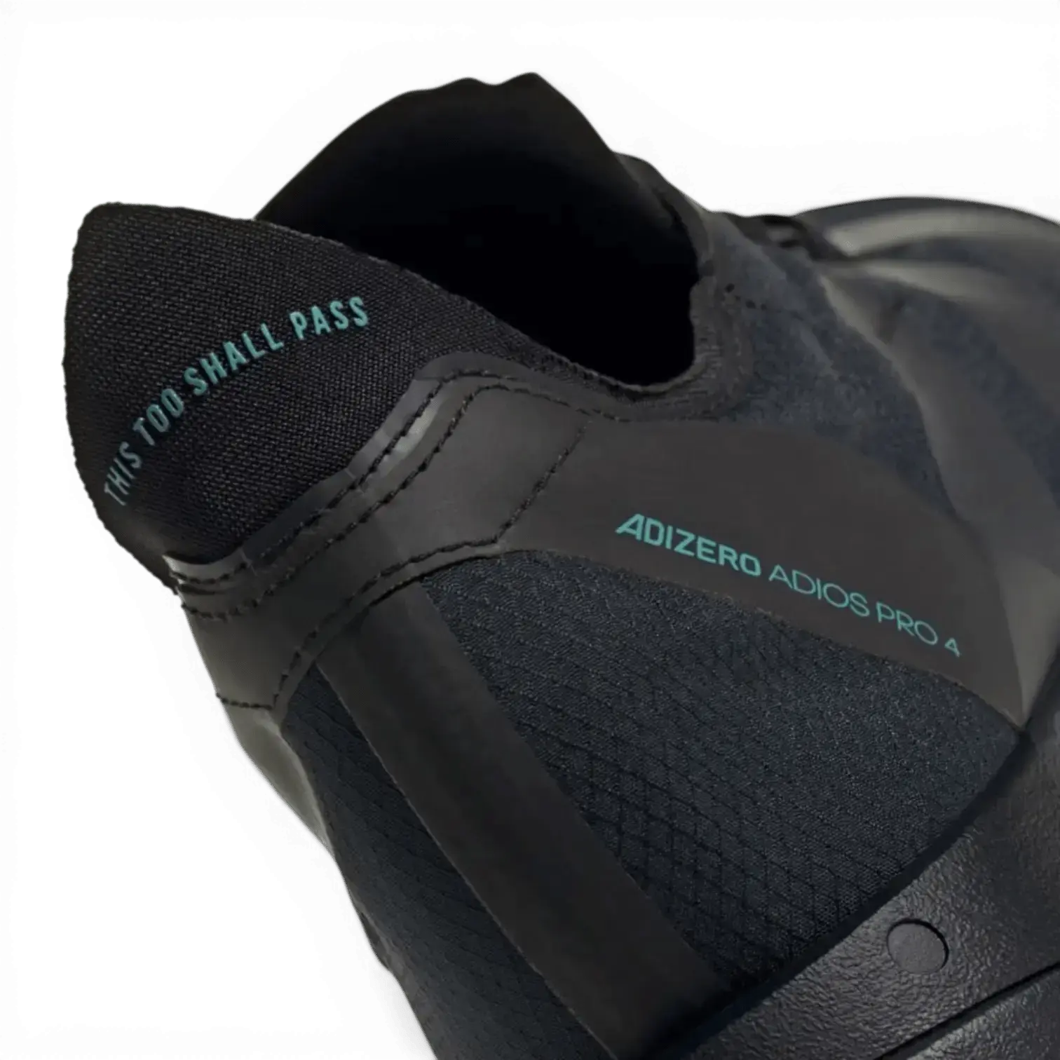 Adidas Adizero Adios Pro 4 Core Black Teal Adidas