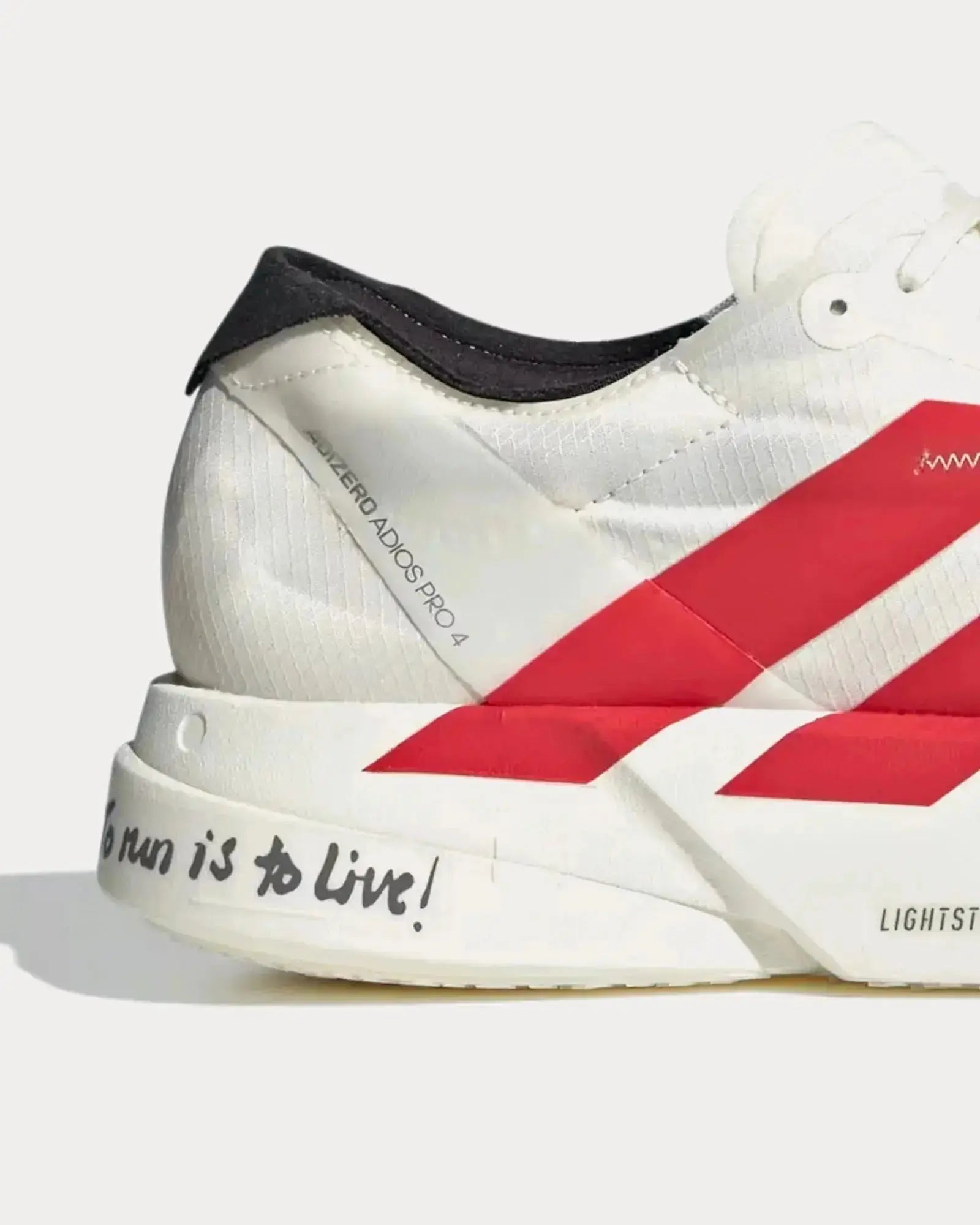Adidas Adizero Adios Pro 4 Off White Better Scarlet Adidas