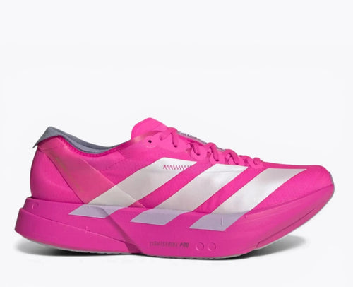 Adidas Adizero Adios Pro 4 Shock Pink running shoe
