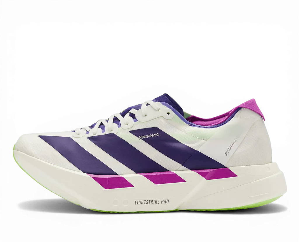 Adidas Adizero Adios Pro 4 White Purple Lime Adidas
