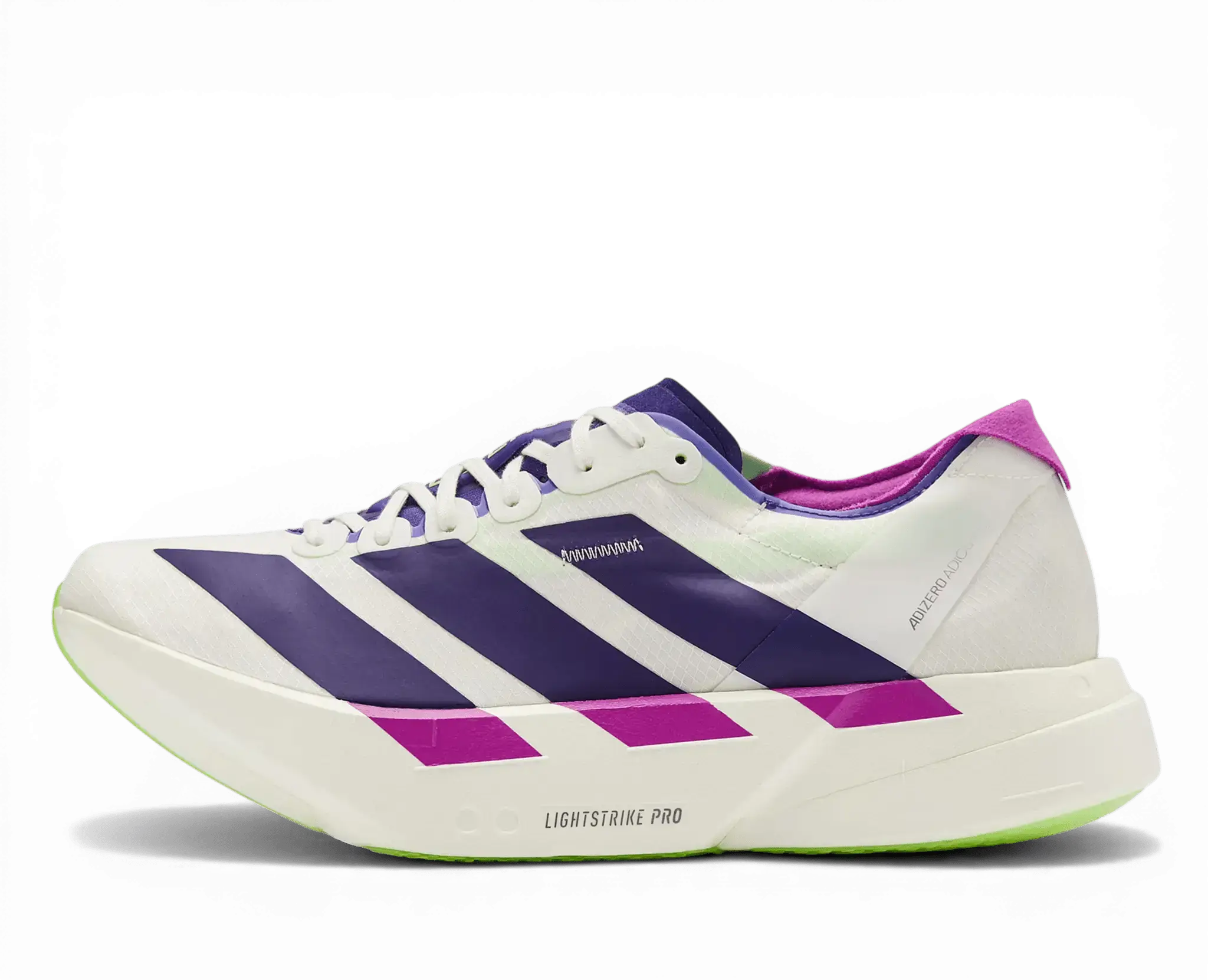 Adidas Adizero Adios Pro 4 White Purple Lime Adidas