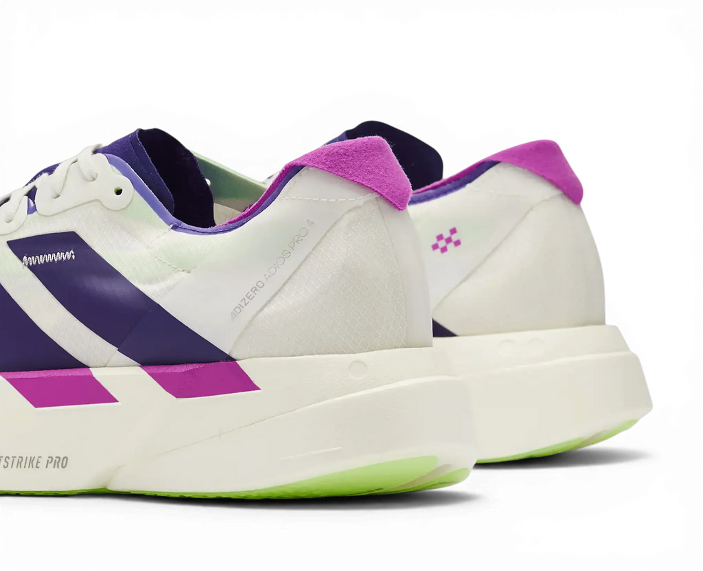 Adidas Adizero Adios Pro 4 White Purple Lime Adidas