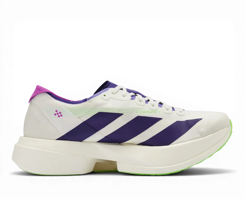 Adidas Adizero Adios Pro 4 White Purple Lime Adidas