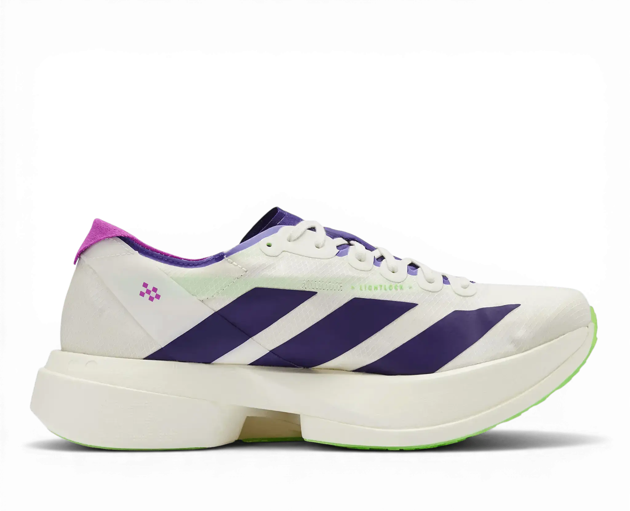 Adidas Adizero Adios Pro 4 White Purple Lime Adidas