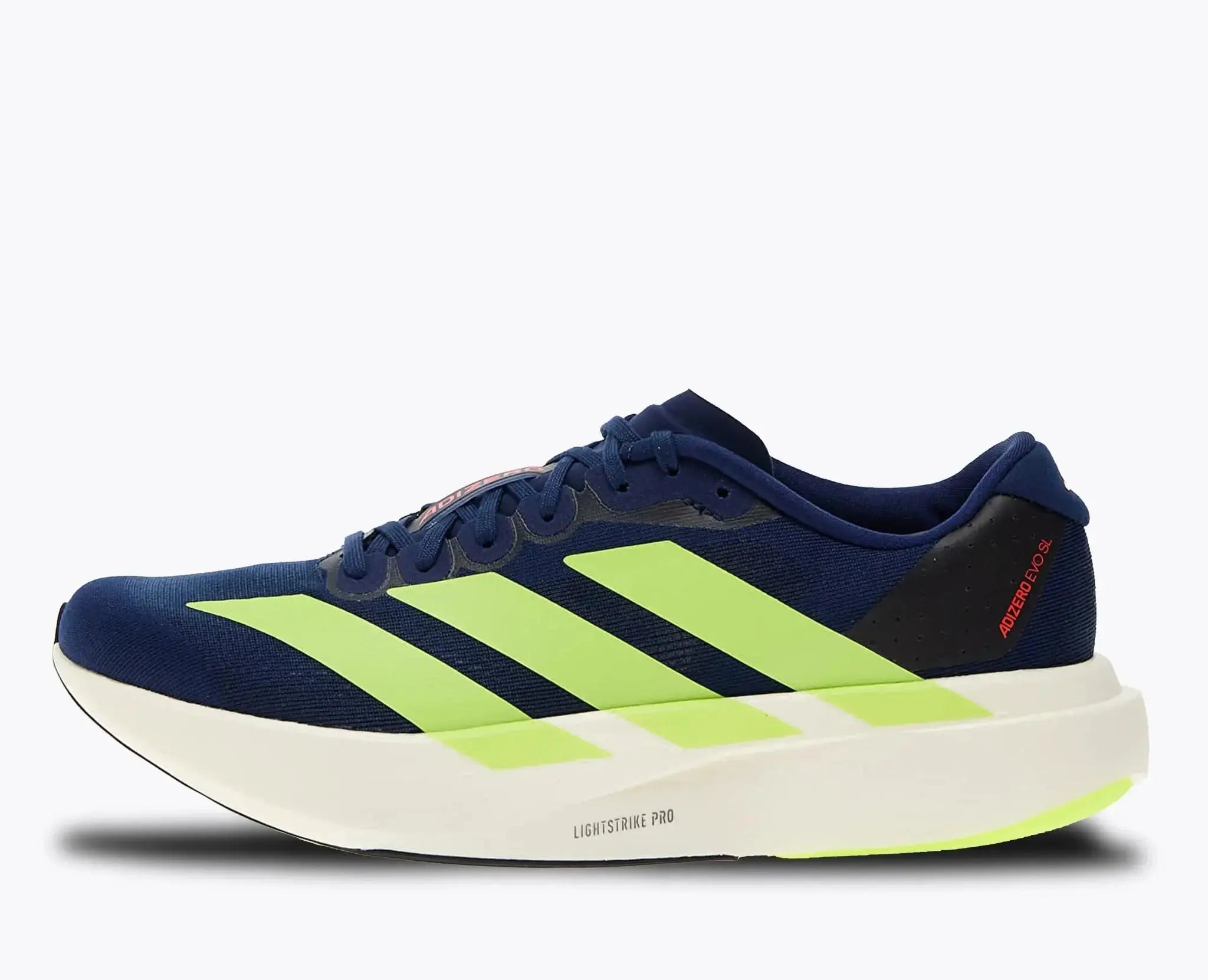 Adidas Adizero EVO SL Dark Blue Solar Slime – Trainer Adidas