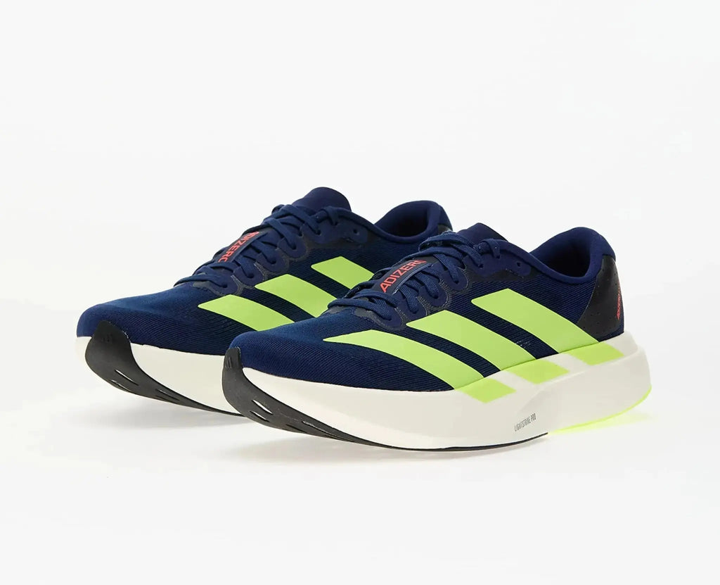 Adidas Adizero EVO SL Dark Blue Solar Slime – Trainer Adidas