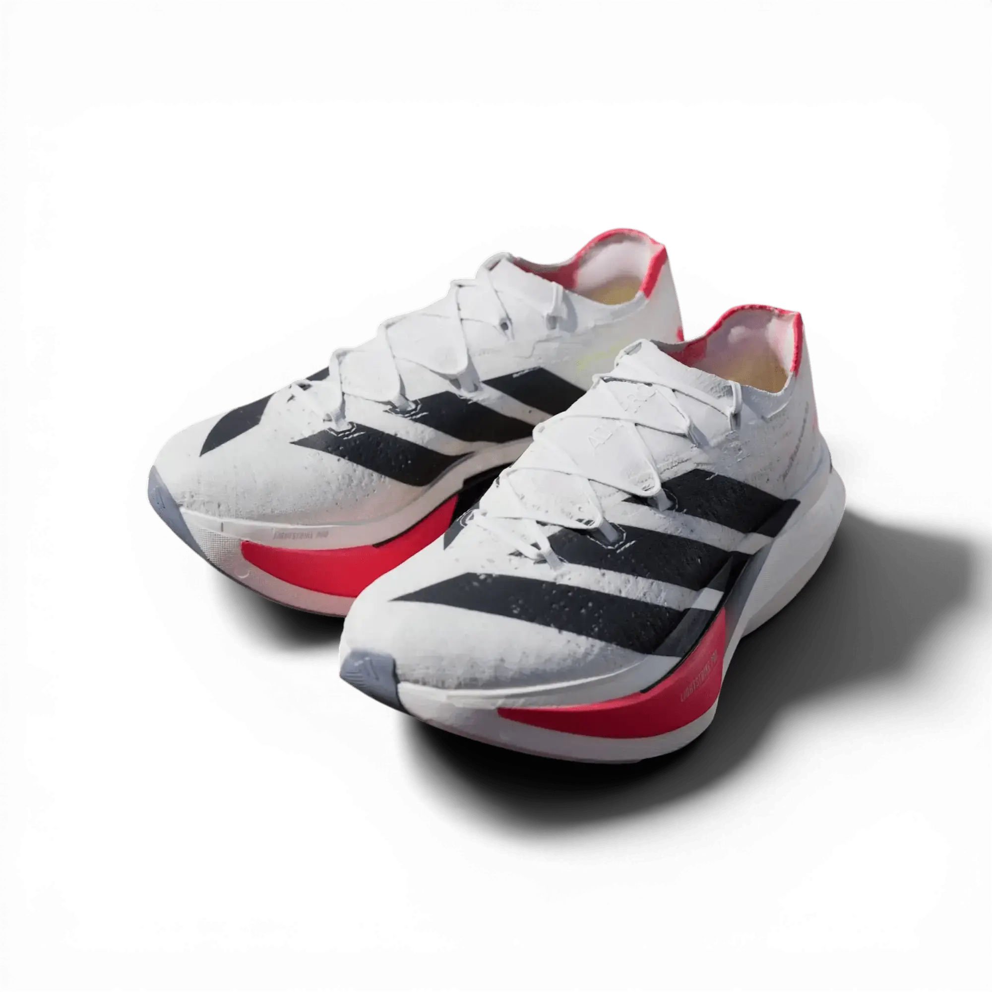 Adidas Adizero Prime X3 Strung Cloud White Lucid Red Adidas