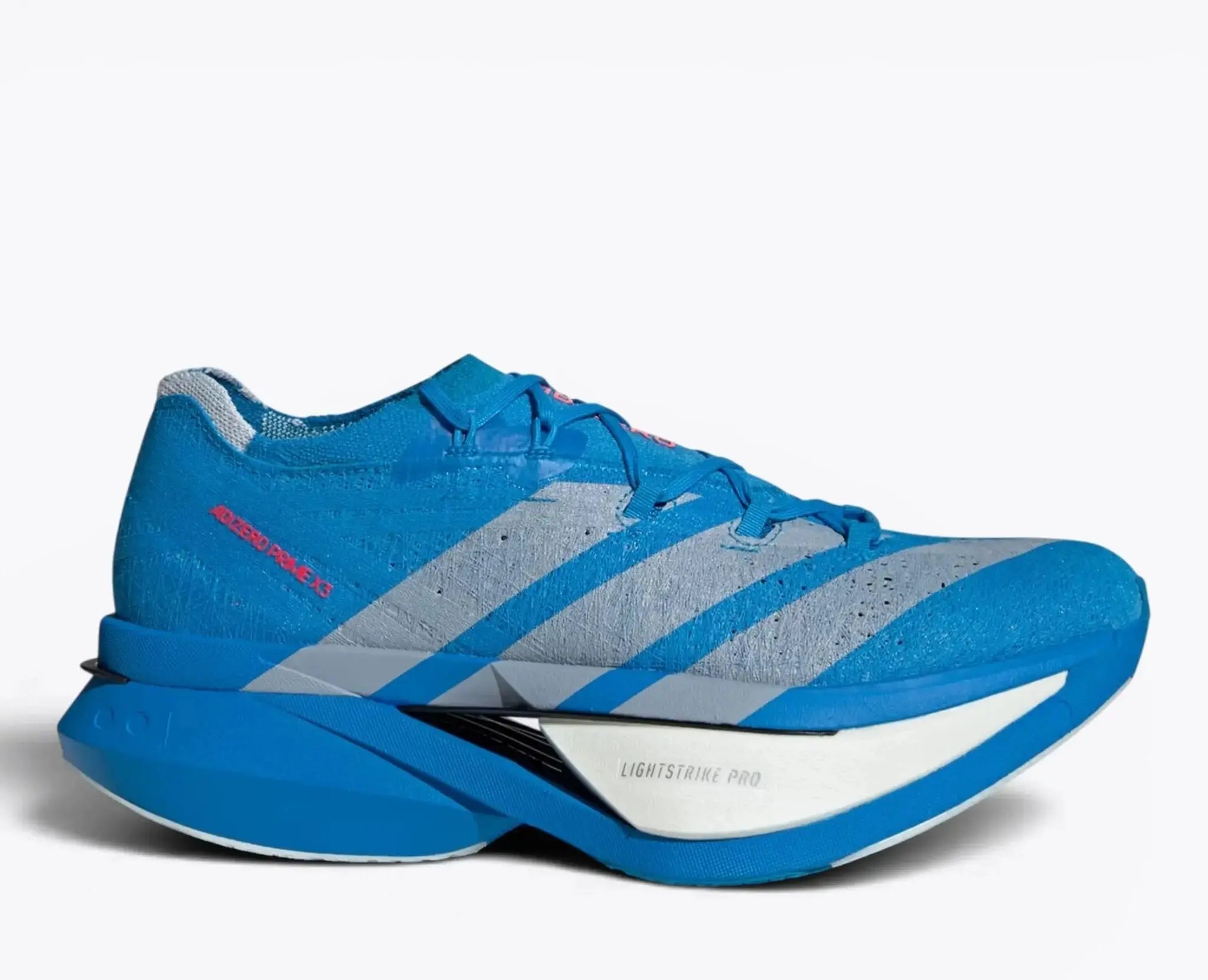 Adidas Adizero Prime X3 Strung Ekiden Solar Blue Trainer running shoe