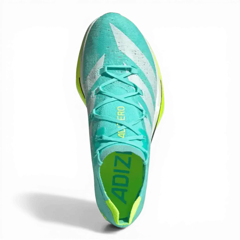 Adidas Adizero Prime X3 Strung Flash Aqua Lucid Lemon Adidas