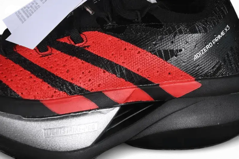 Adidas Adizero Prime X3 Strung Mercedes AMG Black Lucid Red Adidas