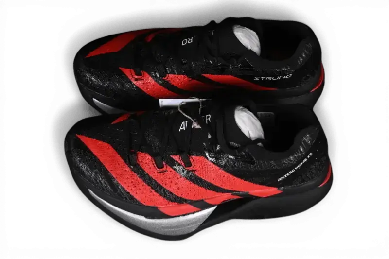 Adidas Adizero Prime X3 Strung Mercedes AMG Black Lucid Red Adidas