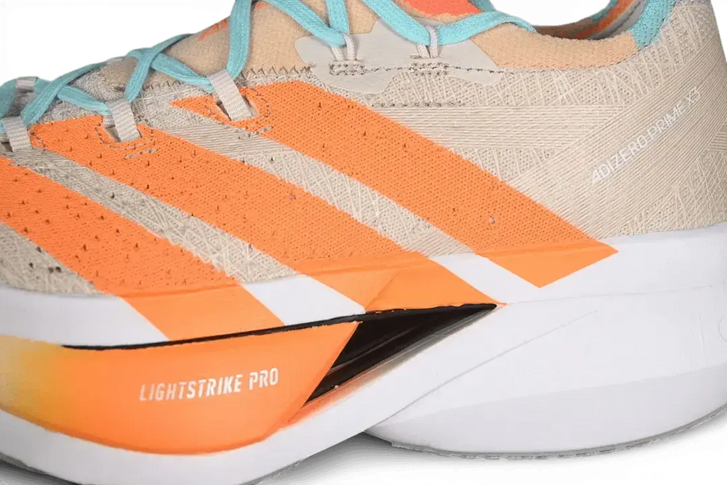 Adidas Adizero Prime X3 Strung Orange White Wheat Blue Adidas
