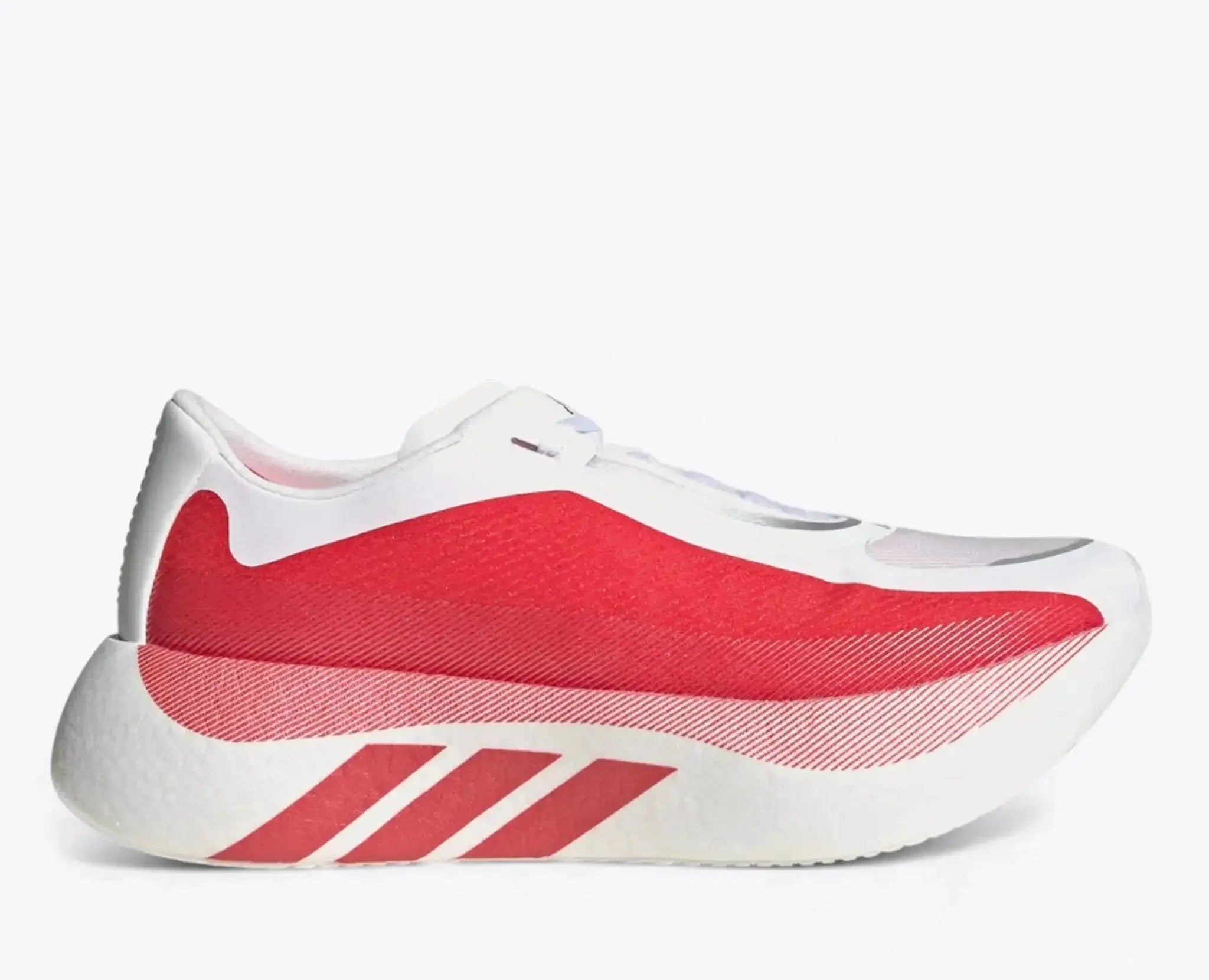Adidas Hyperboost Edge White Pure Ruby Zero Metalic running shoe