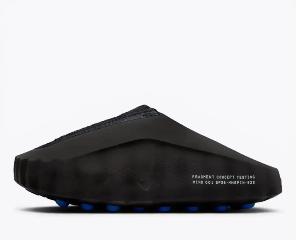 Nike Mind 001 x Fragment Design — vue profil double éclair Fragment