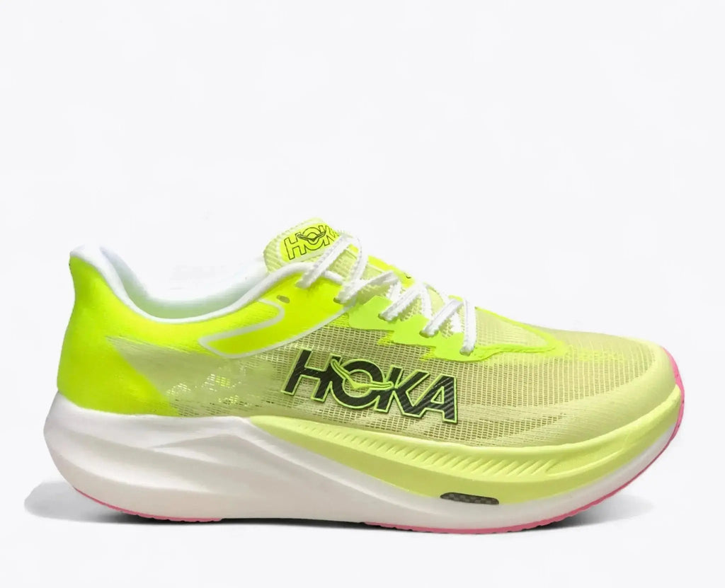 Hoka Rocket X 3 Yellow running shoe