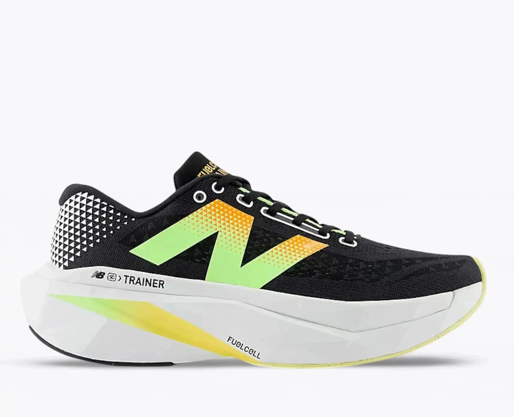 New Balance FuelCell V3 Black and White running shoe
