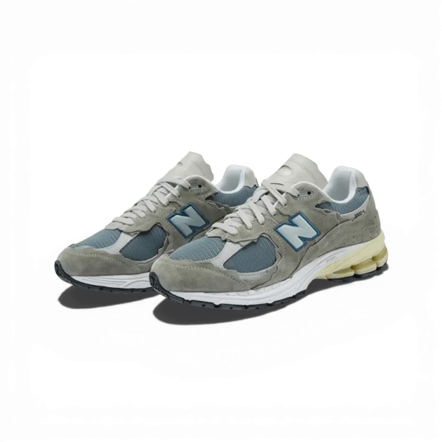 New Balance NB 2002R Protection - Khaki Green and Light Blue New Balance