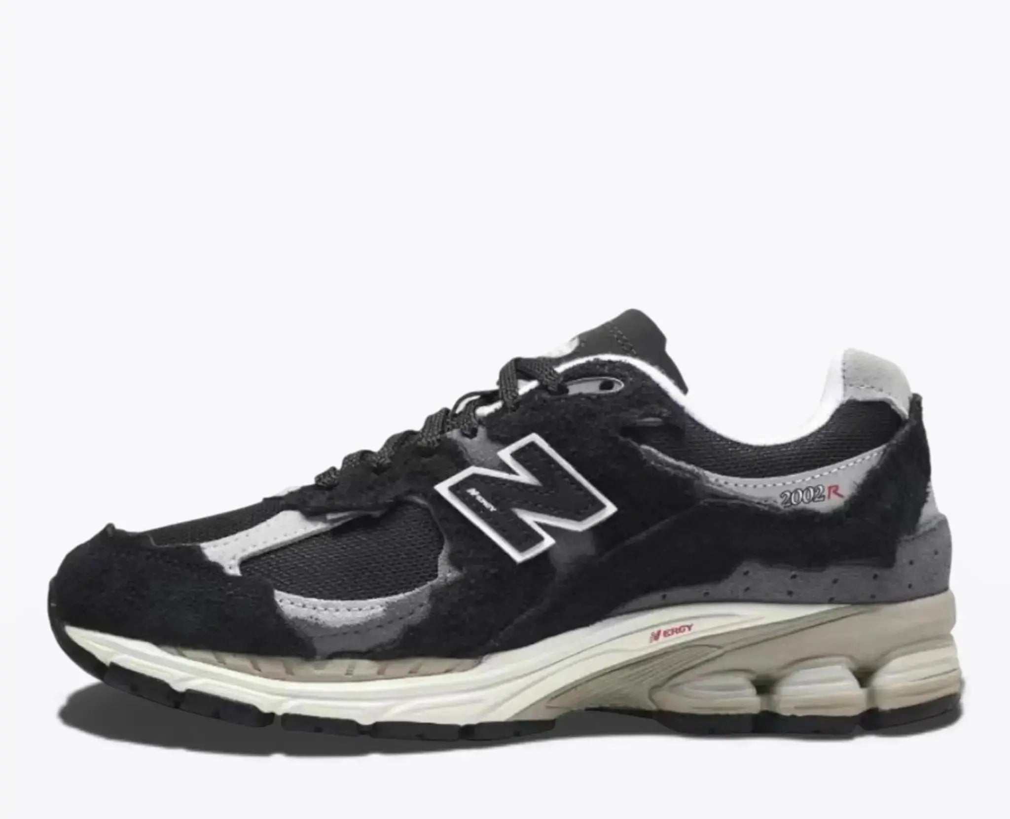 New Balance NB 2002R Protection Black and Grey running shoe