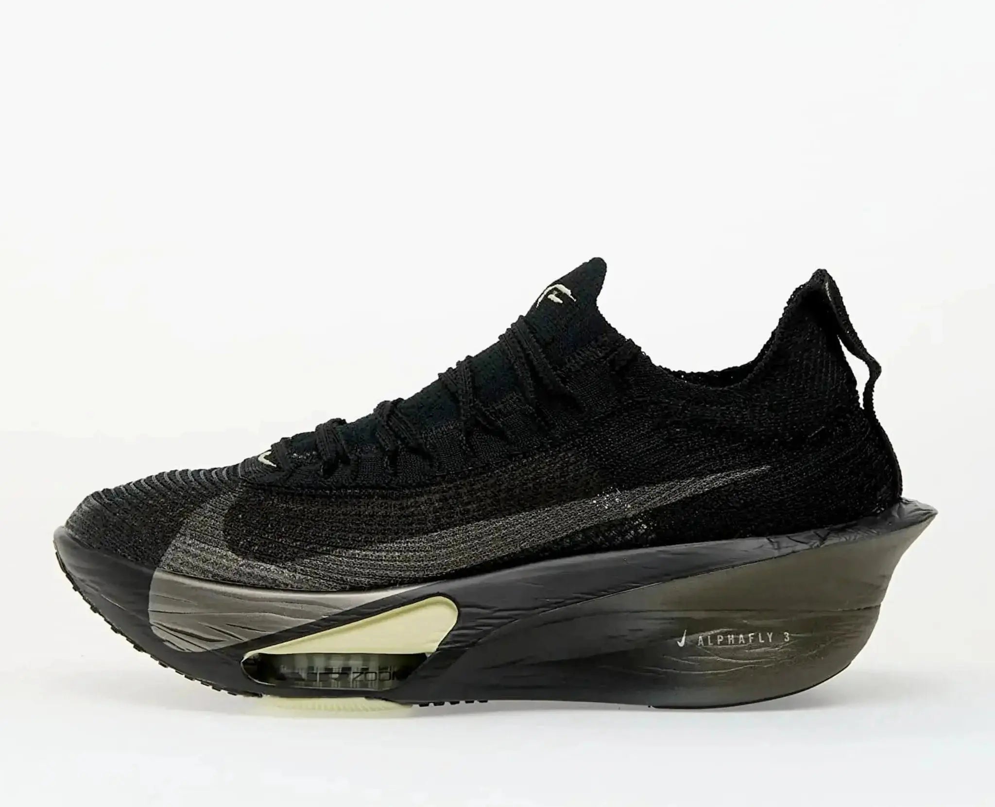 Nike Alphafly 3 Black Olive Aura running shoe