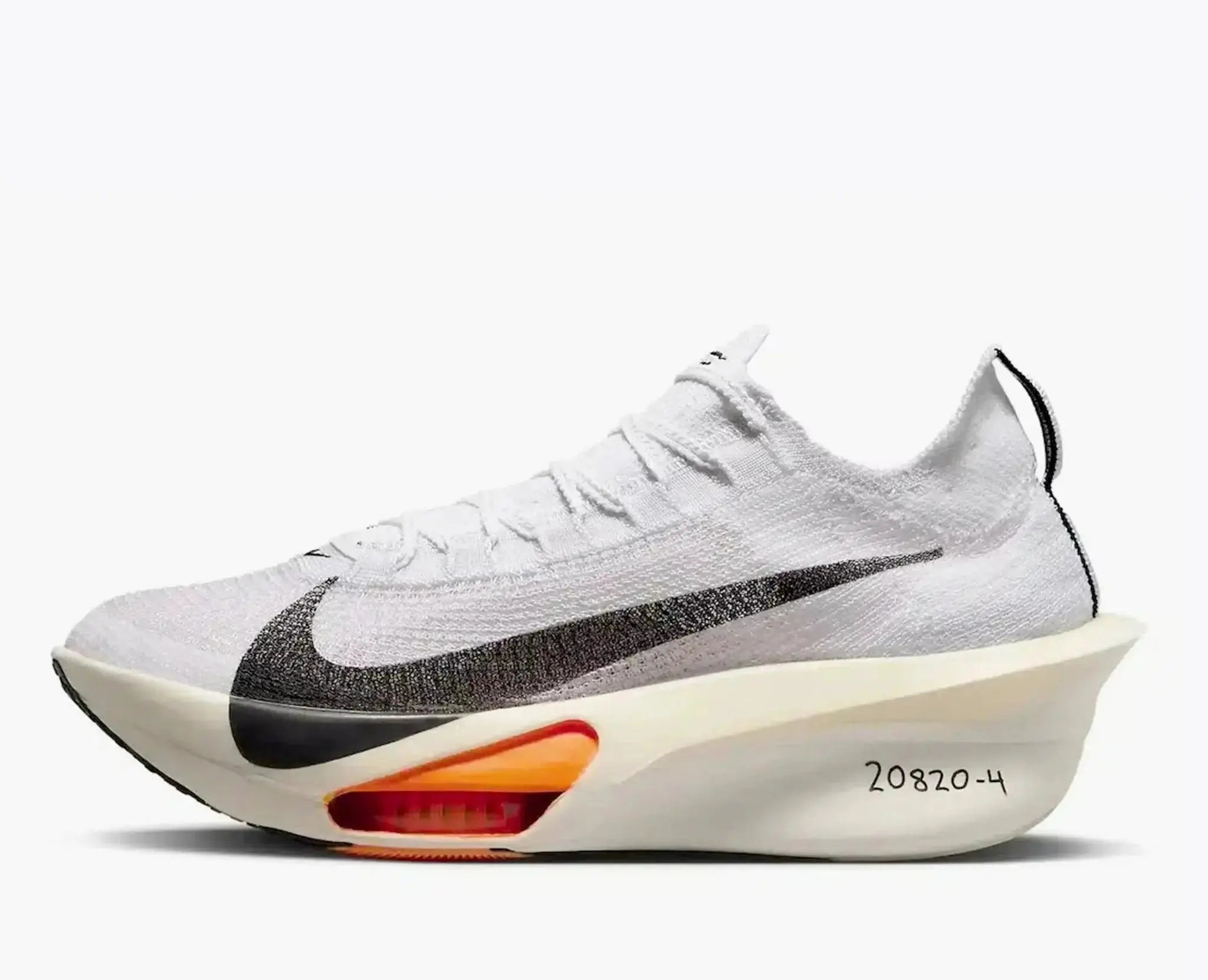 Nike Alphafly 3 Prototype White Orange running shoe