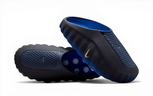 Nike Mind 001 Blackened Blue — sneaker bleu nuit profond vue face