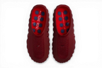 Nike Mind 001 Team Red — vue arrière talon rouge sport