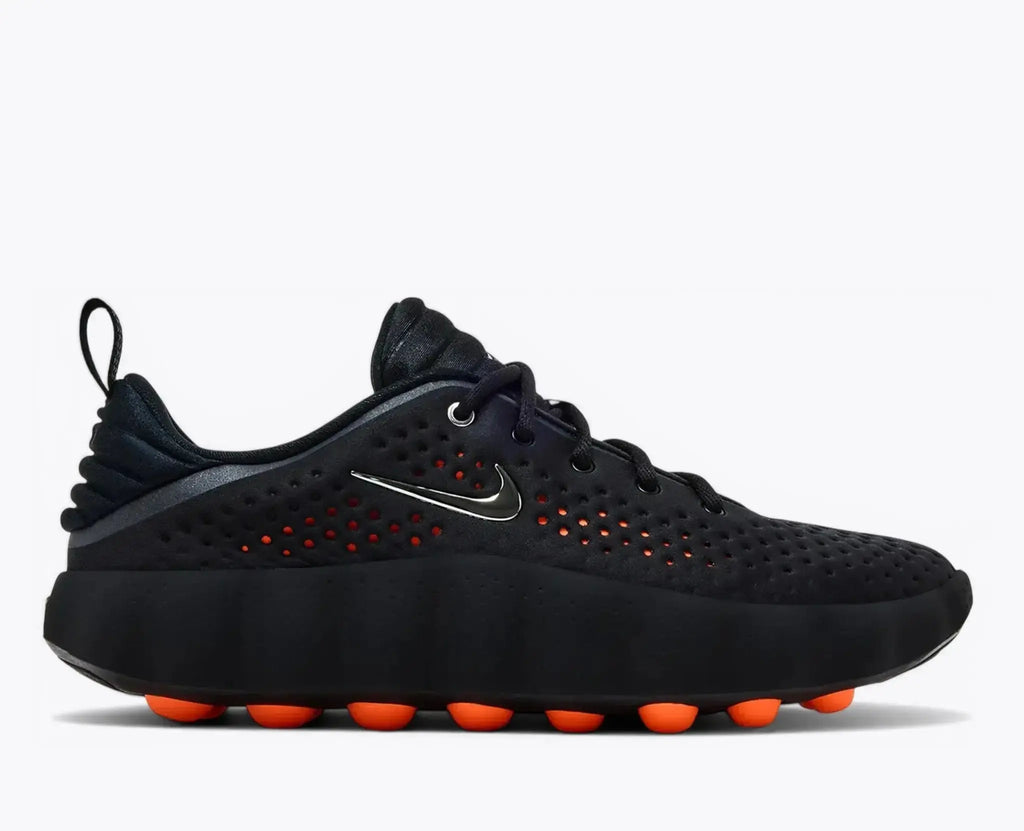 Nike Mind 002 Black Hyper Crimson Chrome recovery shoe