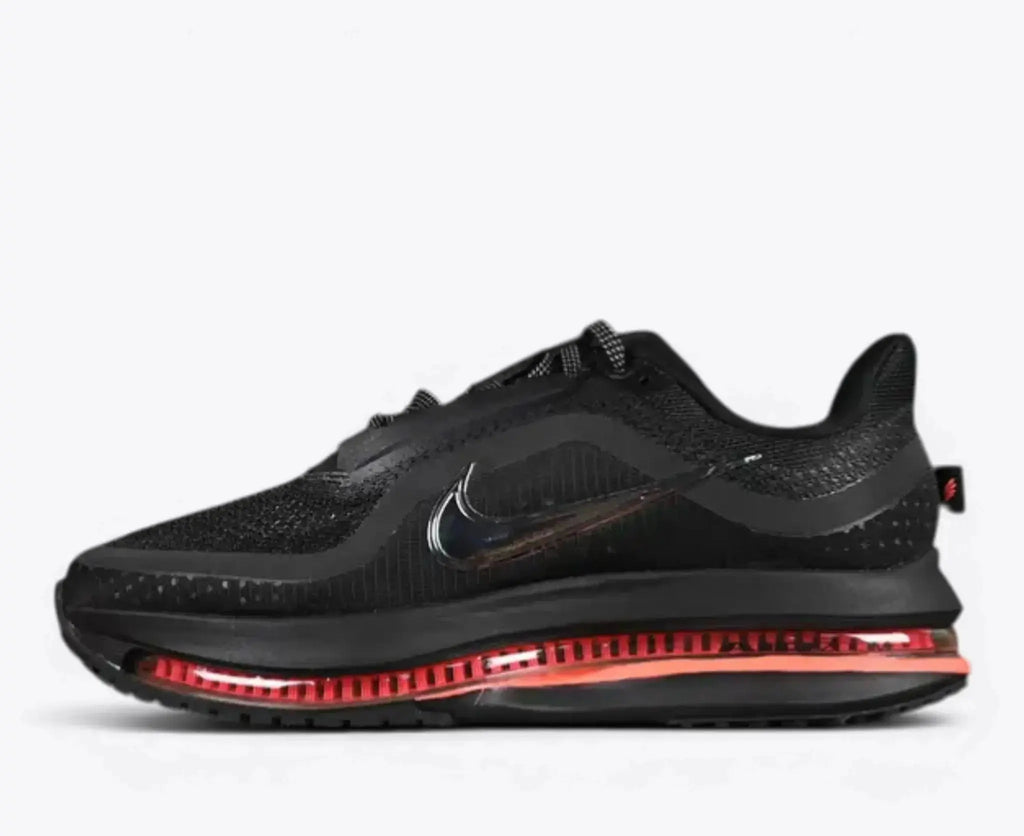 Nike Pegasus Premium Black Bright Crimson running shoe