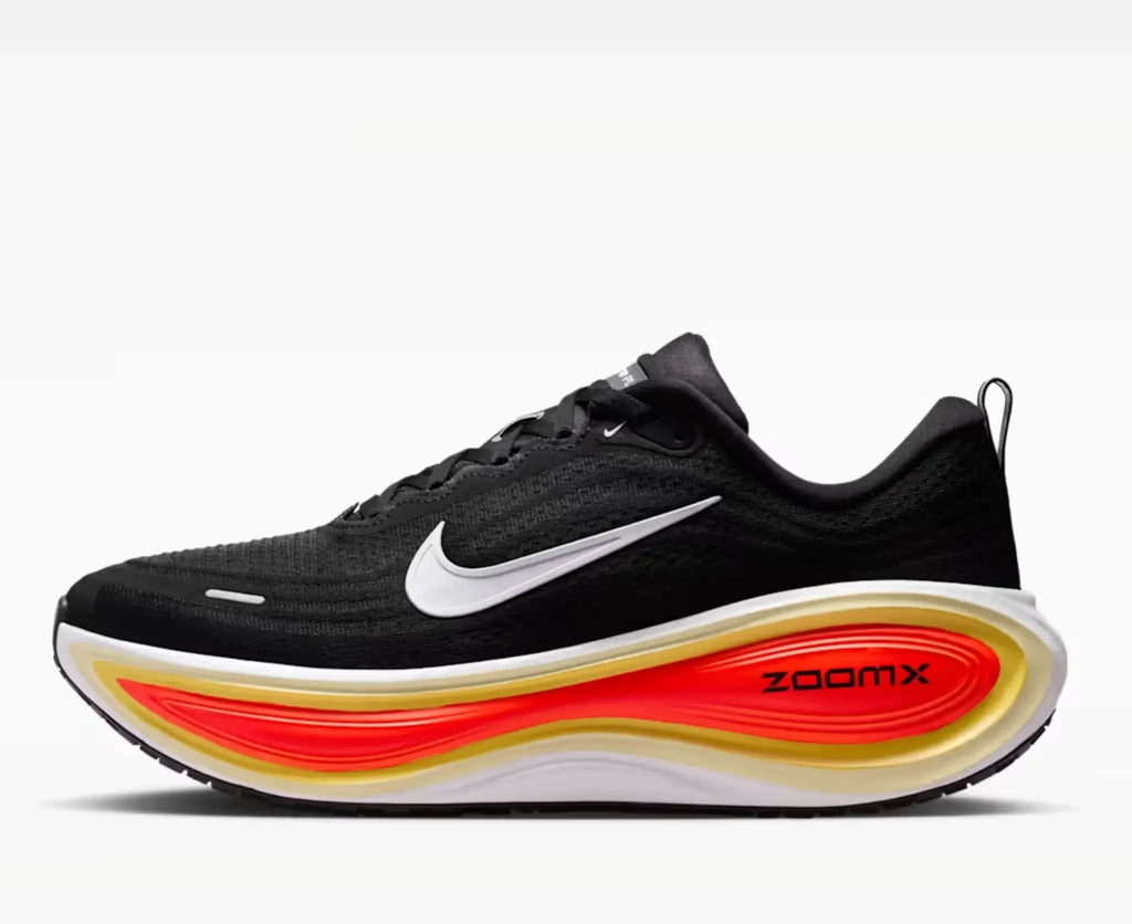 Nike Vomero Plus Black Bright Crimson running shoe