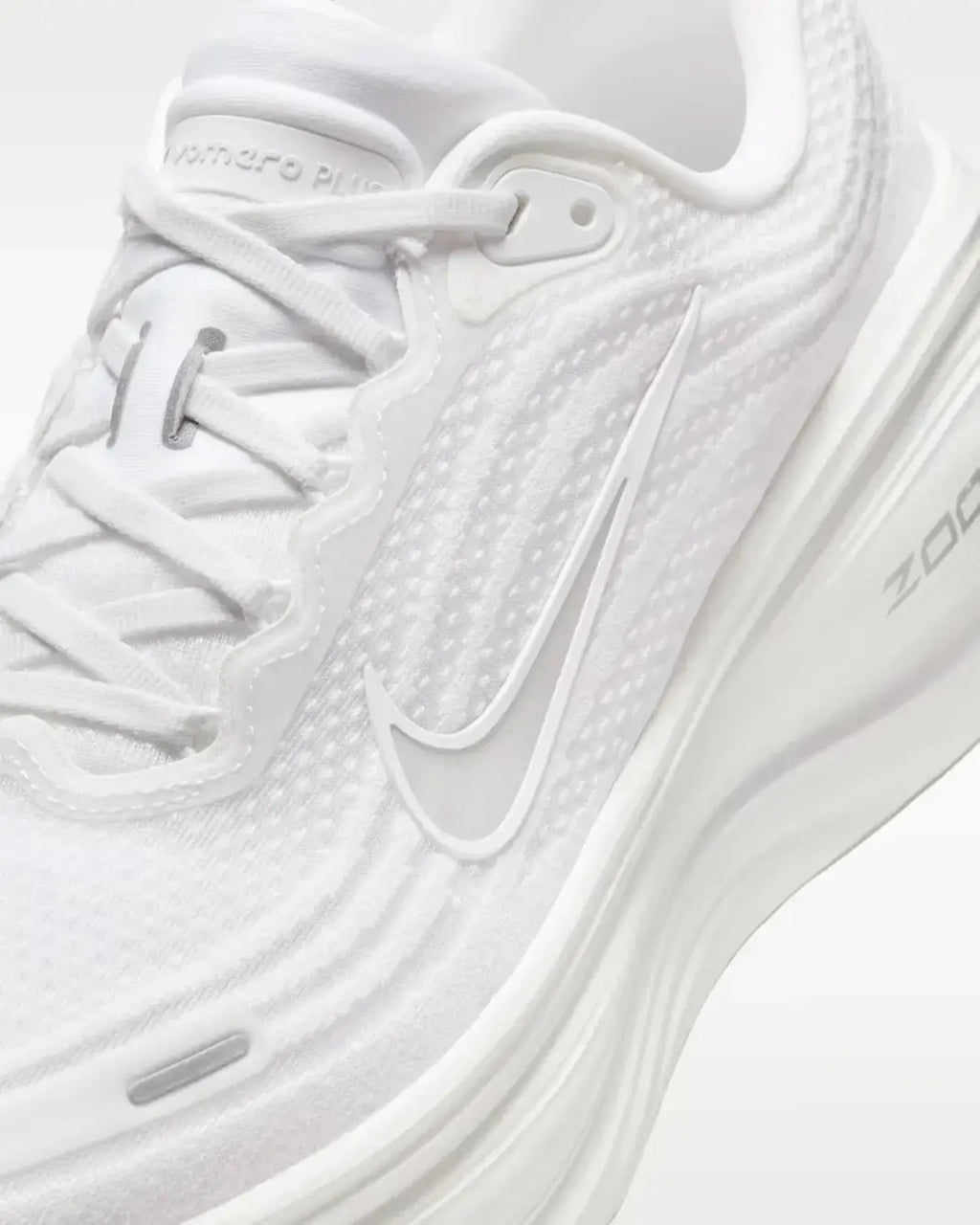 Nike Vomero Plus White Metallic Silver Light Smokey Grey Nike