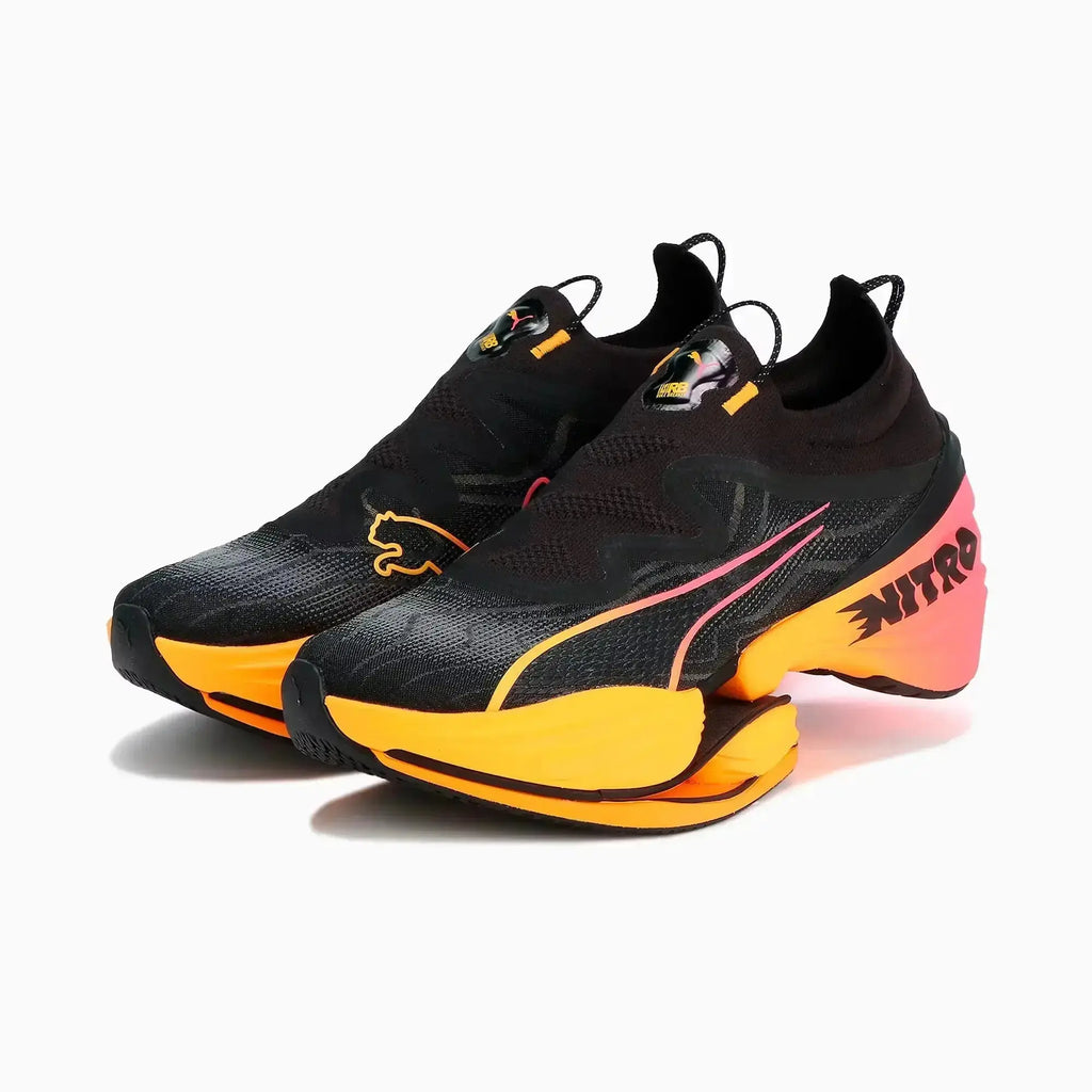 Puma Fast RB Nitro Elite Black/Orange/Pink Puma
