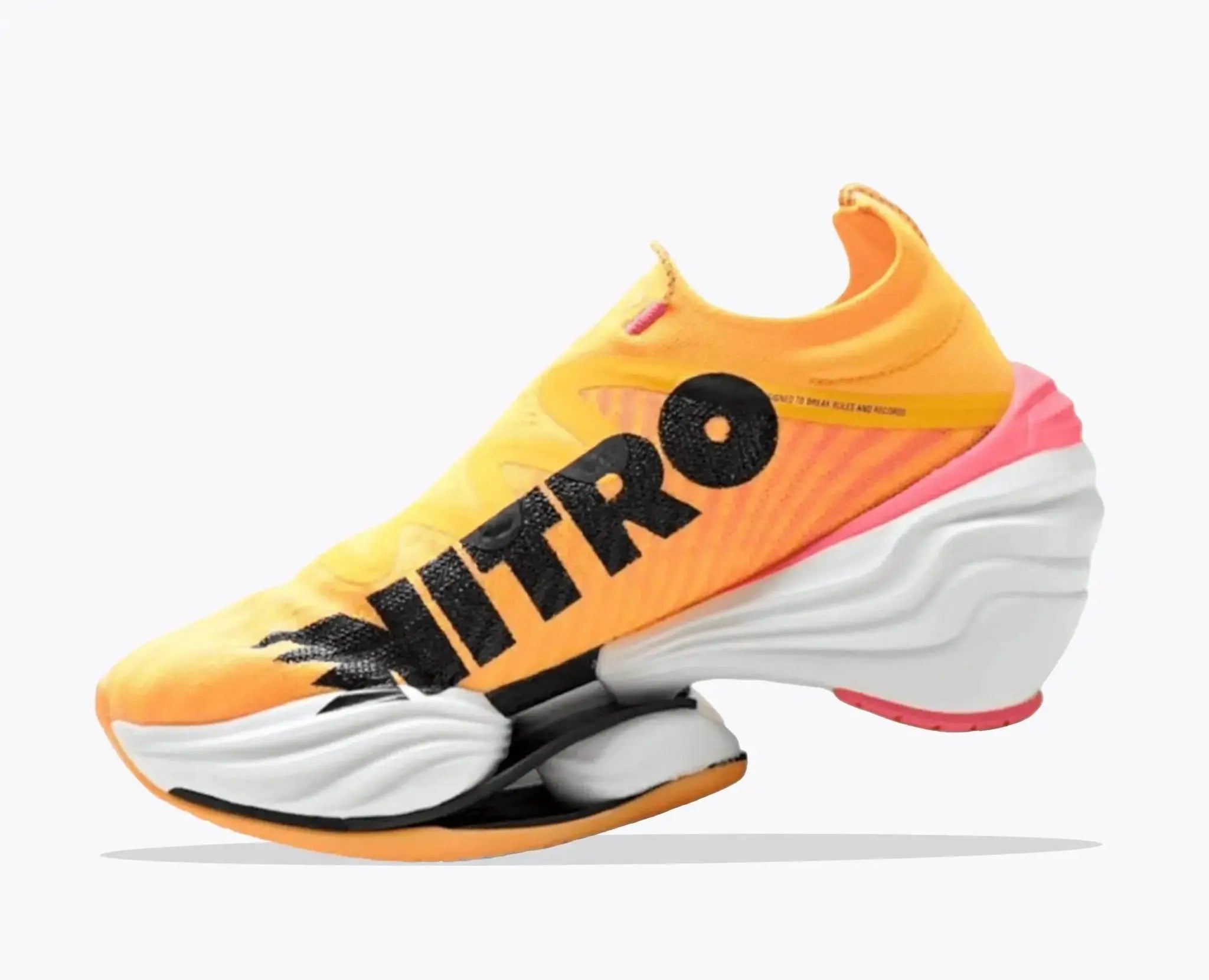 Puma Fast RB Nitro Elite Orange White running shoe