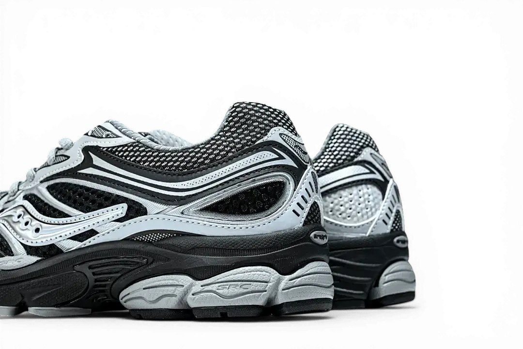 Saucony OG ProGrid Omni 9 Black Silver – Retro Runner Saucony